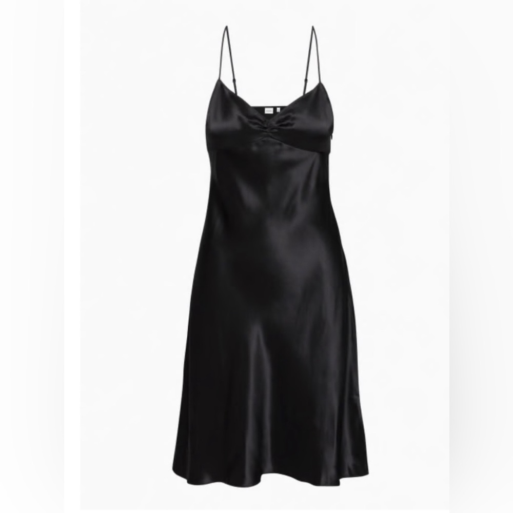 NWT Aritzia Sunday Best Clique silk dress small